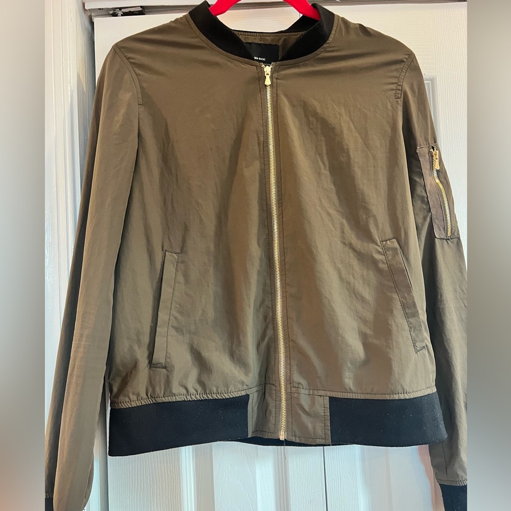 Zara Basic Lightweight Flight Jacket - image 3